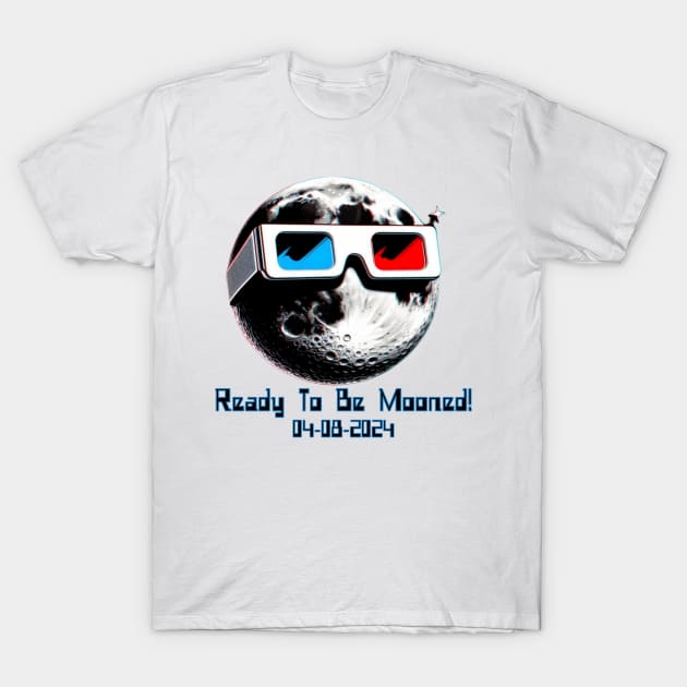 Ready to be Mooned-16 bit T-Shirt by Ready to Be Mooned